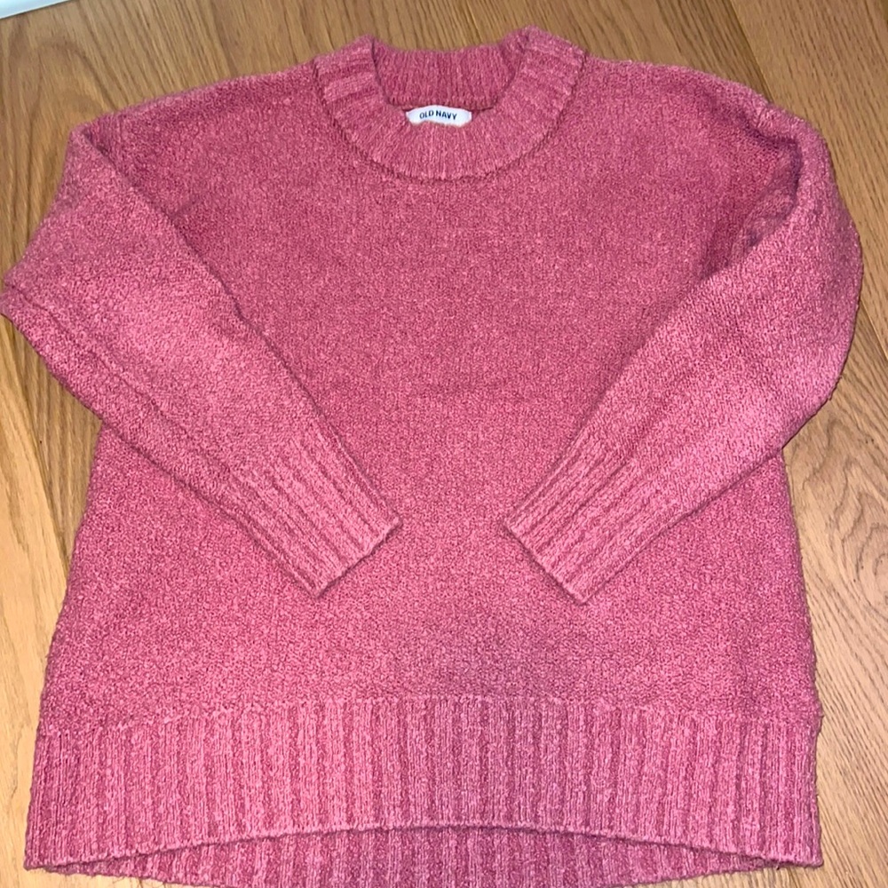 Old navy dusty rose pink sweater